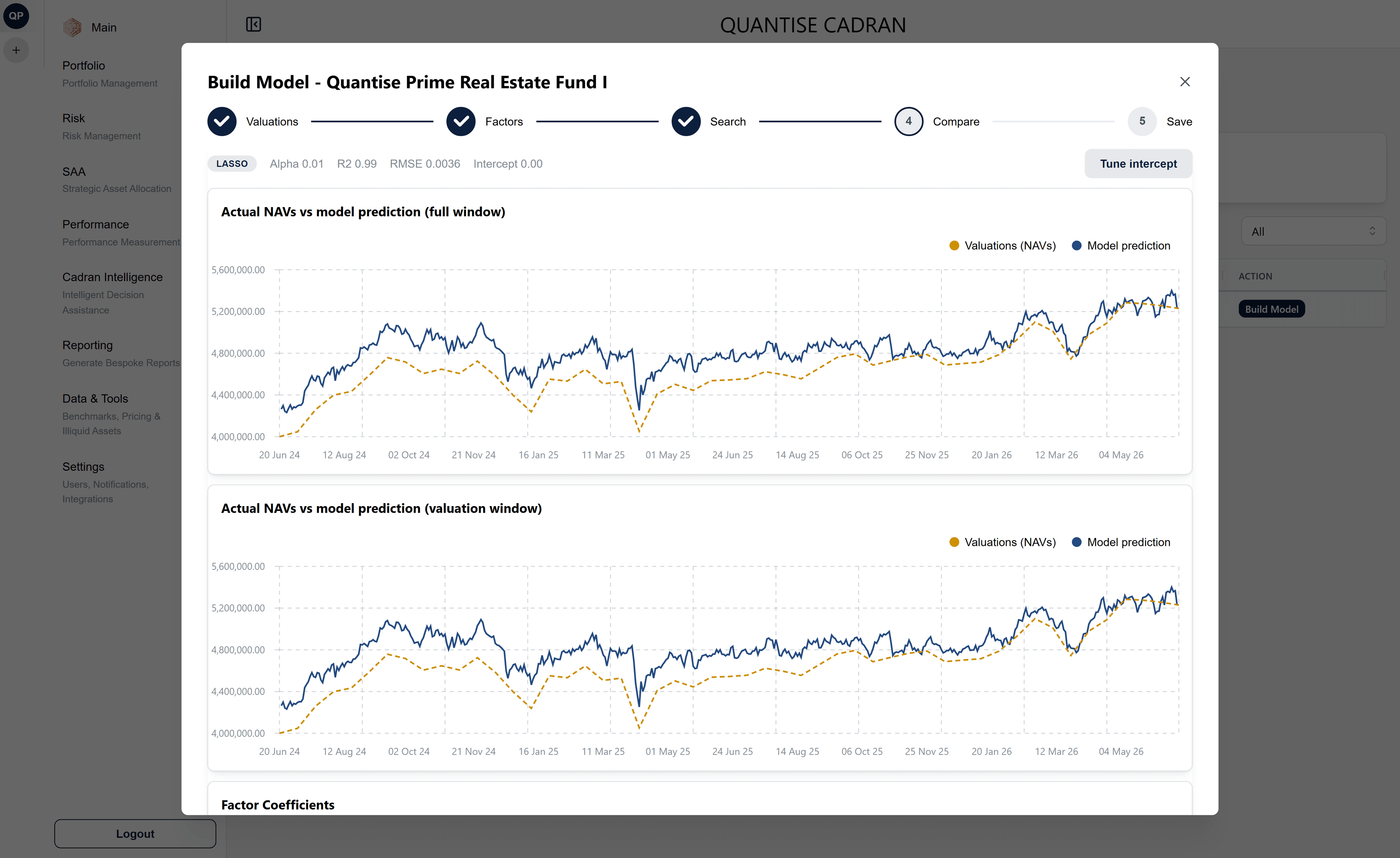 Data Explorer and illiquid asset modelling